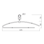 Kleerhanger antidiefstal