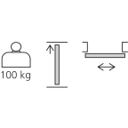 Garnitur BASIC TOP für 1 Holzschiebetür