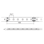 LED strip IP65 60 LED's/m