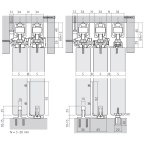 Set Telescopic 80/2, 80/3 en 40/4