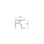 Rail haut PS23