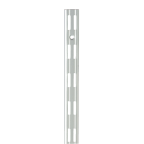 Crémaillère acier double perforation