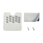 Fixation sur porte pour poubelle SDB