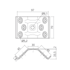 Ferrure de table