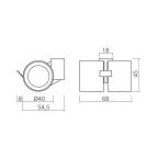 Roulette FORMULA Ø40 mm