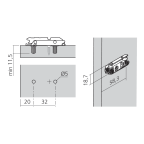 Montageplaat CLIP EXPANDO
