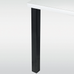 Tischbein 60 mm, quadratisch