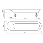 Lot de 2 liseuses Roma
