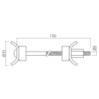Arbeitsplattenverbinder