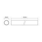 Buis inox Ø40 mm