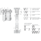 Garnitur VARIOFOLD 80/H