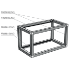 Plattenprofil vertikal CADRO