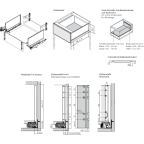 LEGRABOX TIP-ON seidenweiß matt Höhe F