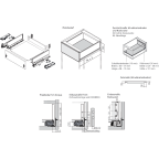 LEGRABOX BLUMOTION / TIP-ON BLUMOTION oriongrau matt Höhe K