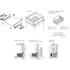 LEGRABOX BLUMOTION / TIP-ON BLUMOTION oriongrijs mat hoogte K