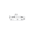 Stift TRIO Ø6