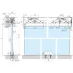 Set PORTA 40/GE voor 1 deur