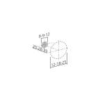 Bouton inox BALLE