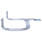 Profiel kabeldoorvoer EASY BRIDGE voor vloer