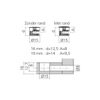 Excenter MINI Ø15 mm