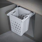 Panier à linge coulissant sous plan de travail