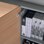 Charnière CLIP top BLUMOTION 110° pour porte fine
