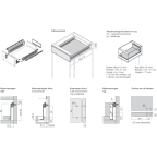 METABOX 320M 86 mm enkel uittrekbaar