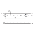 Bande LED IP20 10 mm 60 LEDs/m