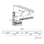 Set modulable pour poubelles à poser anthracite
