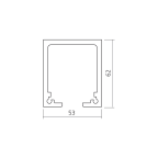 Rail simple Junior 160