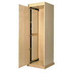 Coulisse pour porte rentrante