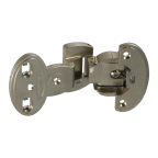 Charnière clipsable à nœud apparent pour porte en semi-applique