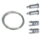 Set de fixation plafond