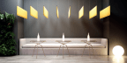 Set de fixation plafond