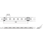 LED-Band SIDE VIEW, IP20, 120 LED/m