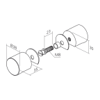 Dubbele knop