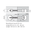 ZIPBOLT verbinder voor werkbladen