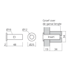 Ronde insert