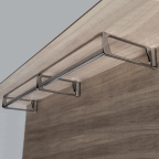 Console d'étagère et support penderie