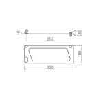 Tablet- en garderobedrager