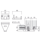 Geleiding Clipo 15/16 MS