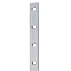 Crémaillère aluminium à entailler
