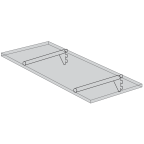 Steun voor houten tablet Ø 20 mm