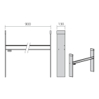 Einlegeboden für Sideboard MODULAR 900 mm