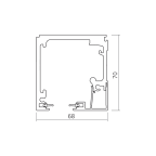 Jeu de rails Purolino PLUS pour glace fixe