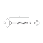 Schraube SPAX M T-STAR