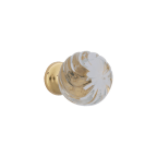 Knop gedraaide kristal