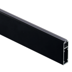 Tube de penderie rectangle antibruit