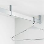 Tube de penderie rectangle antibruit