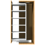 Coulisse d'armoire 200 kg